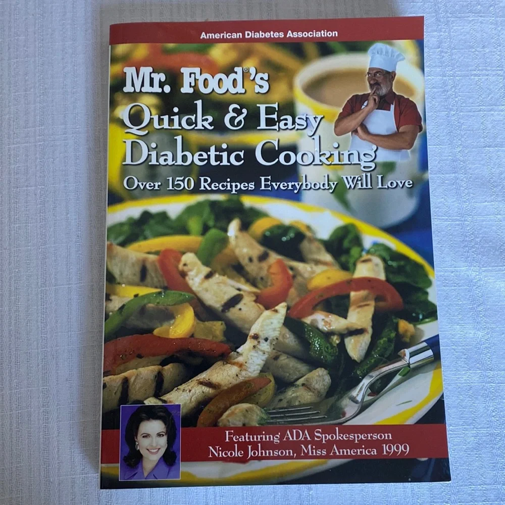 3/$29 - NWOT VTG Mr. Food’s Quick & Easy Diabetic Cooking by Art Ginsburg